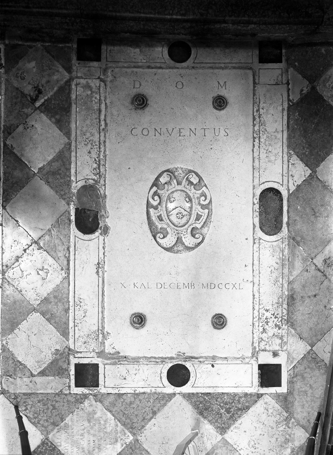 lapide - ambito veneto (sec. XVIII)