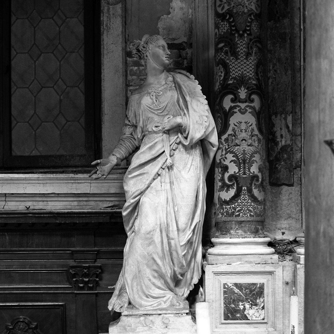 Purezza (statua, elemento d'insieme) di Corradini Antonio (sec. XVIII)
