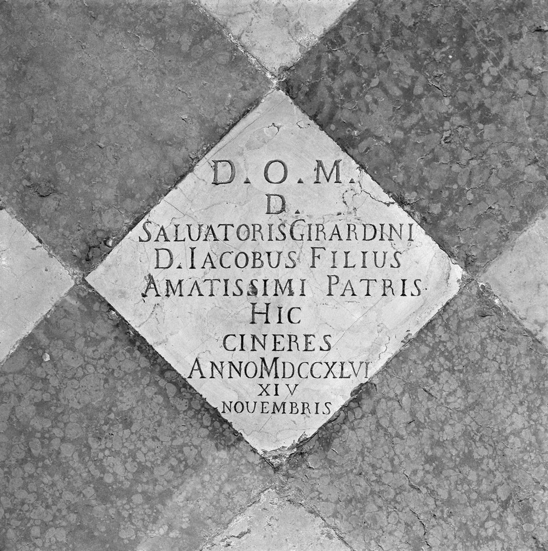 lapide - ambito veneto (sec. XVIII)