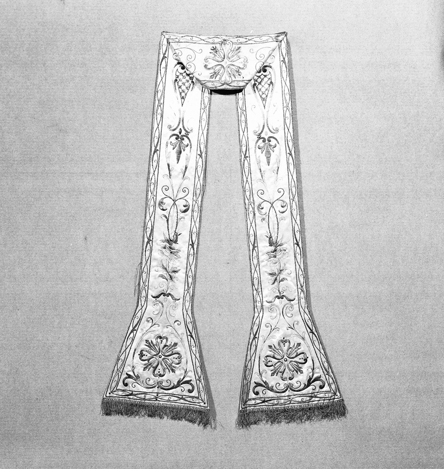 stola - ambito veneziano (fine/inizio secc. XIX/ XX)