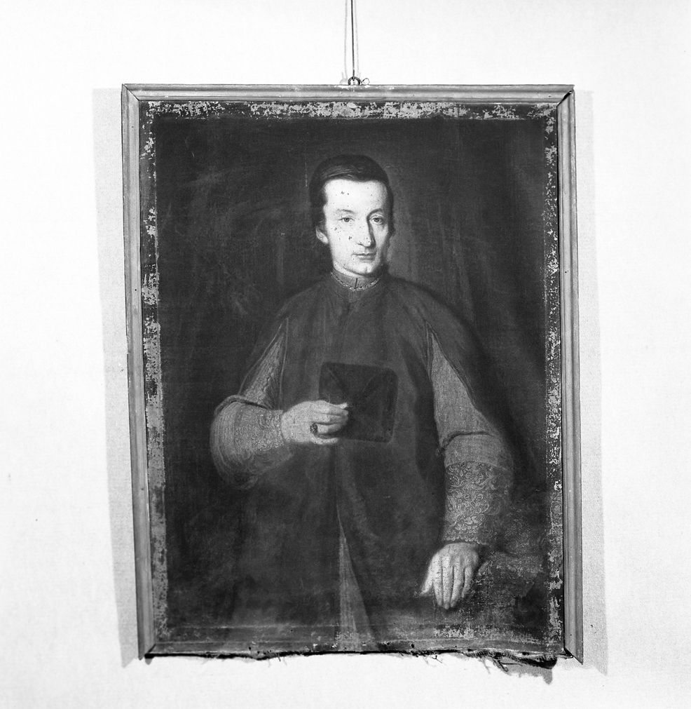 ritratto di ecclesiastico (dipinto) - ambito veneto (sec. XVIII)