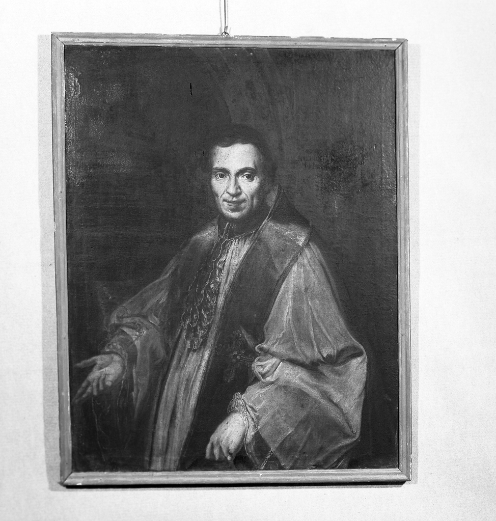 ritratto di ecclesiastico (dipinto) - ambito veneziano (sec. XVIII)