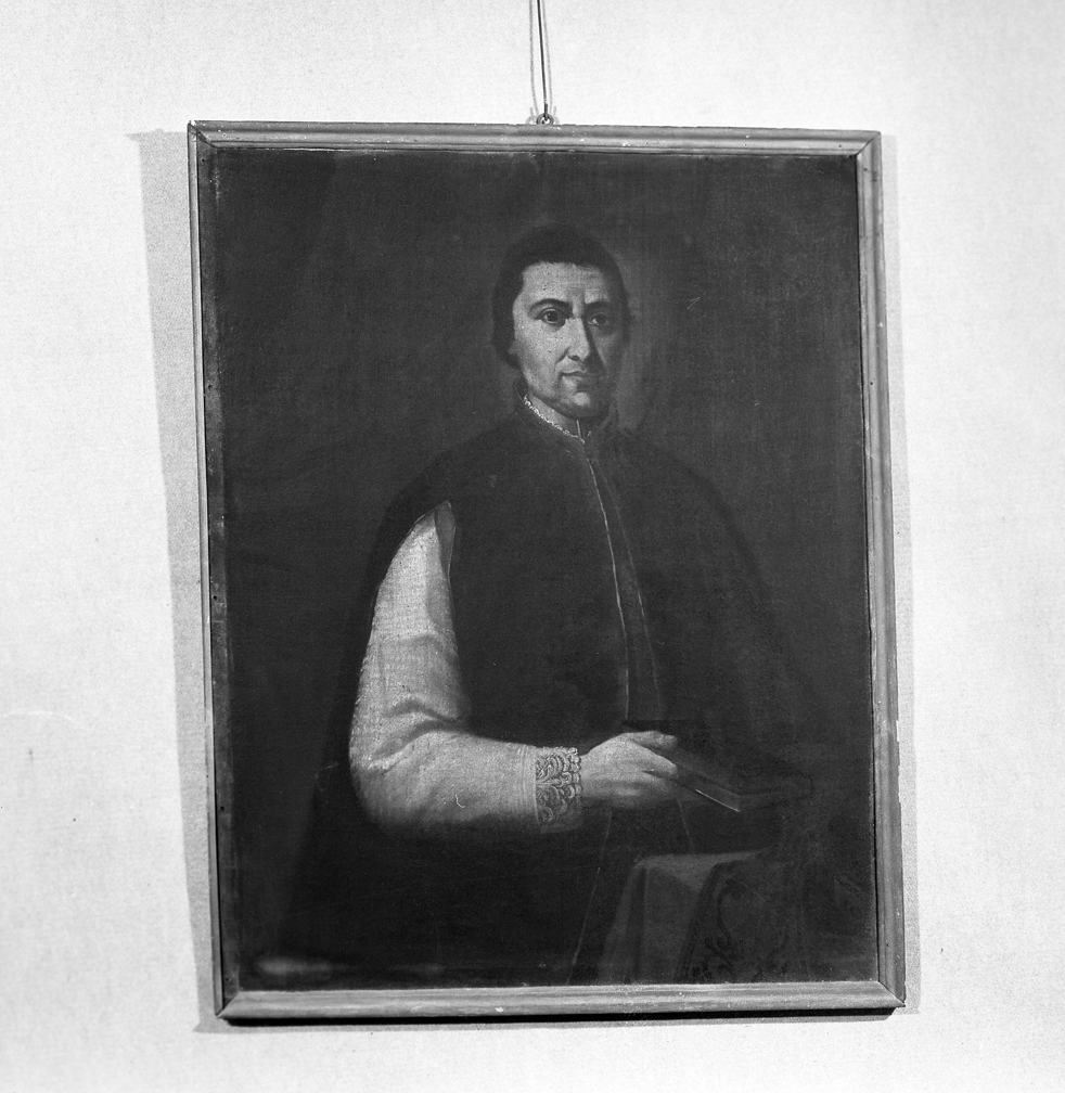 ritratto di ecclesiastico (dipinto) - ambito veneziano (sec. XVIII)