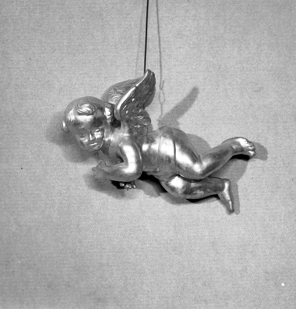 putto alato (statua) - ambito veneziano (sec. XVIII)