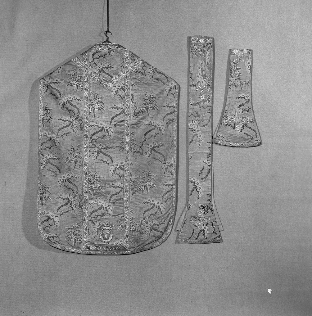 paramento liturgico, insieme - manifattura veneta (ultimo quarto sec. XVIII)