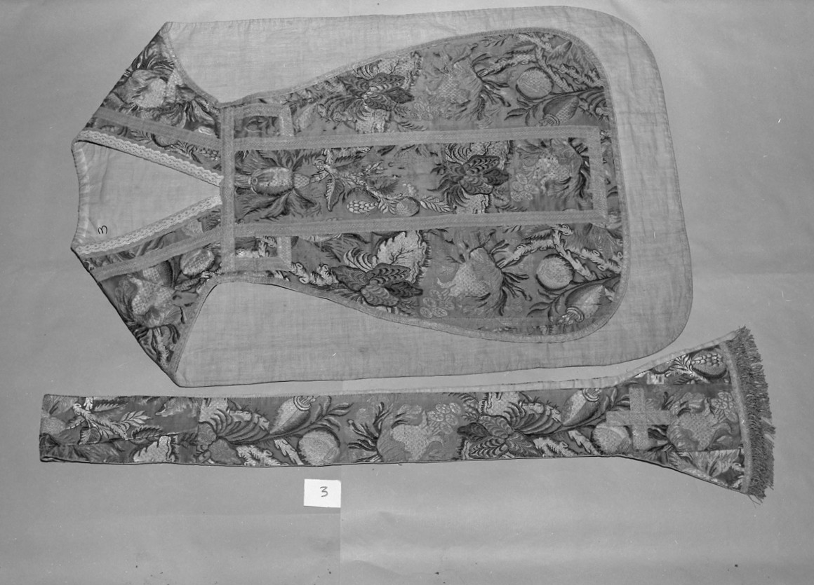 paramento liturgico, insieme - manifattura veneziana (metà sec. XVIII)