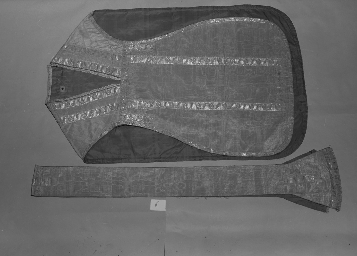 paramento liturgico, insieme - manifattura veneziana (seconda metà sec. XVI)