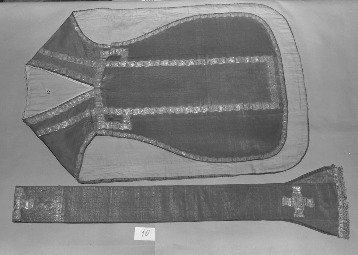 paramento liturgico, insieme - manifattura veneziana (sec. XVIII)