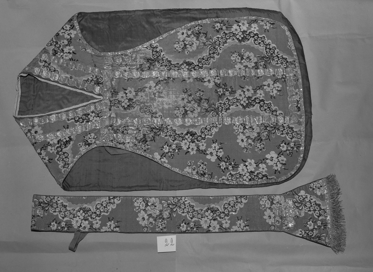 paramento liturgico, insieme - manifattura veneziana (terzo quarto sec. XVIII)