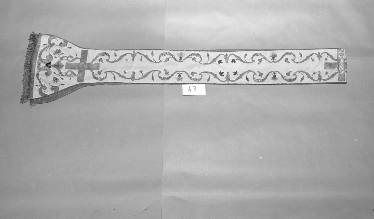 stola - manifattura italiana (prima metà sec. XVIII)