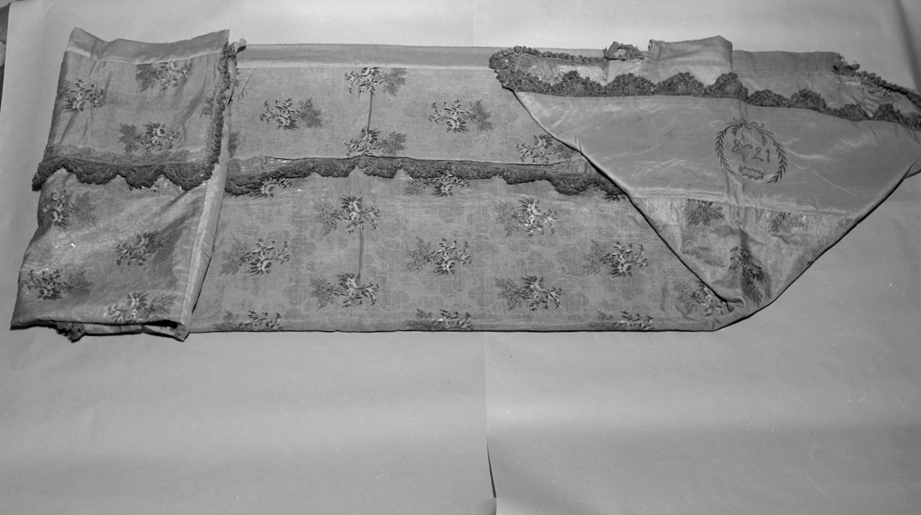 baldacchino processionale - manifattura italiana (fine/inizio secc. XVII/ XVIII, sec. XVIII)