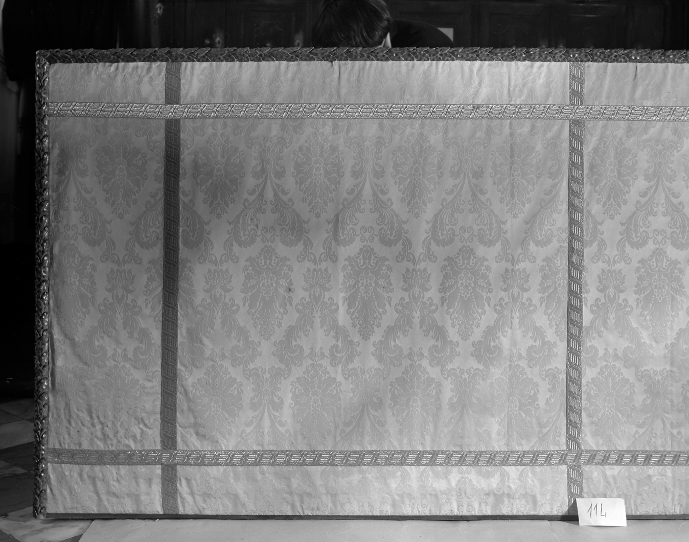 paliotto - manifattura italiana (seconda metà sec. XVIII)