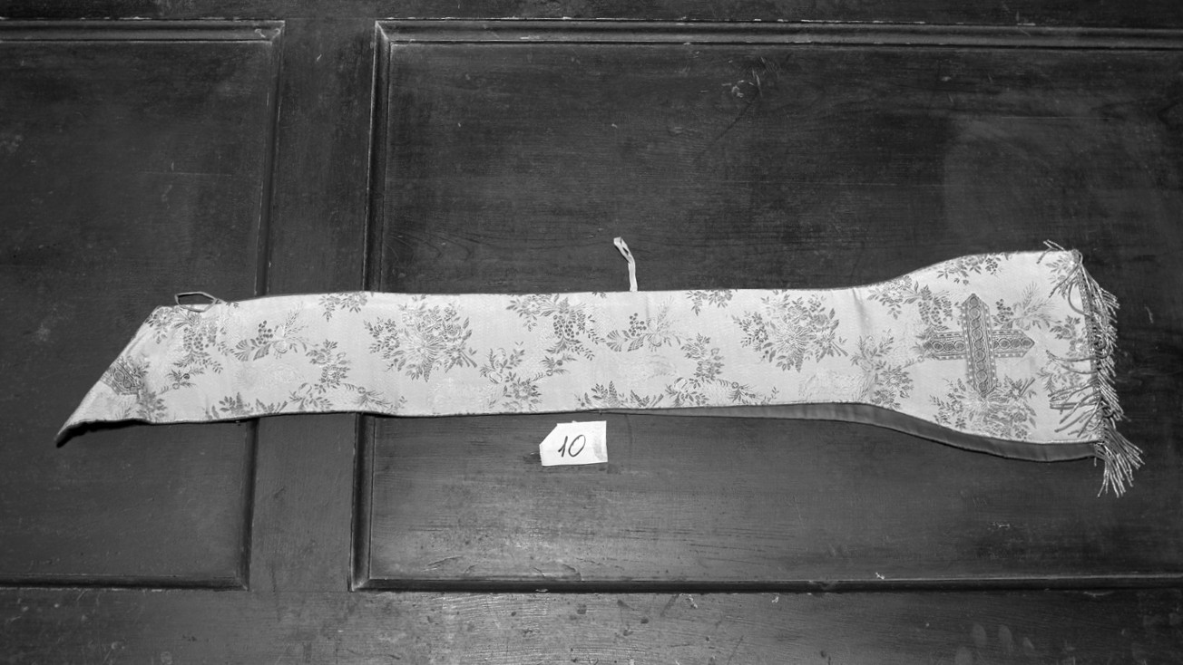 stola - manifattura italiana (fine/inizio secc. XIX/ XX)