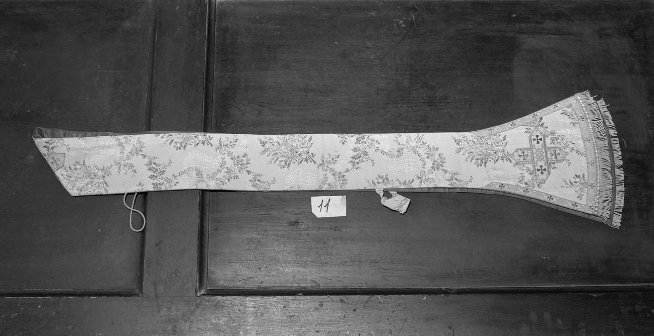 stola - manifattura italiana (fine/inizio secc. XIX/ XX)