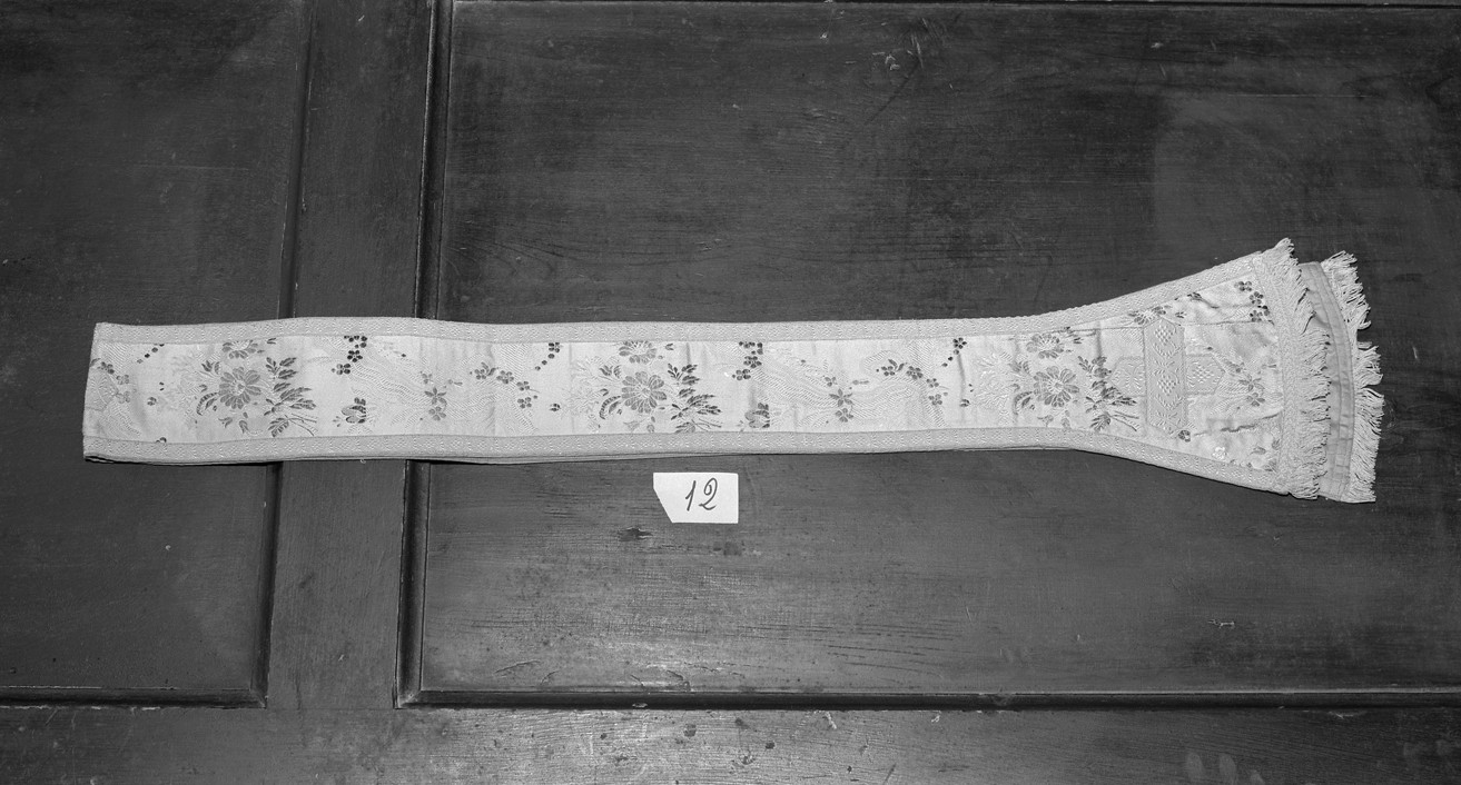 stola - manifattura italiana (fine/inizio secc. XIX/ XX)