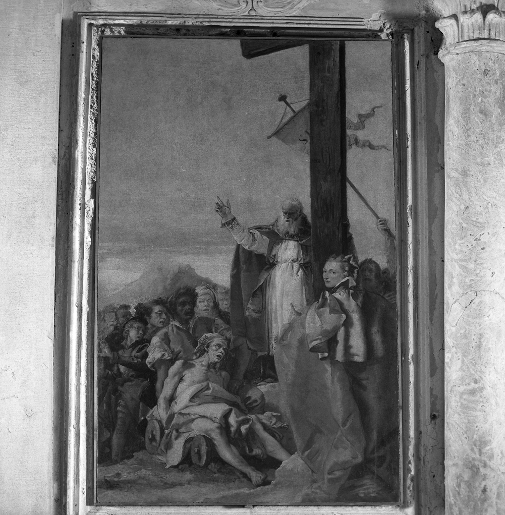 miracolo della croce (dipinto) di Tiepolo Giandomenico (sec. XVIII)