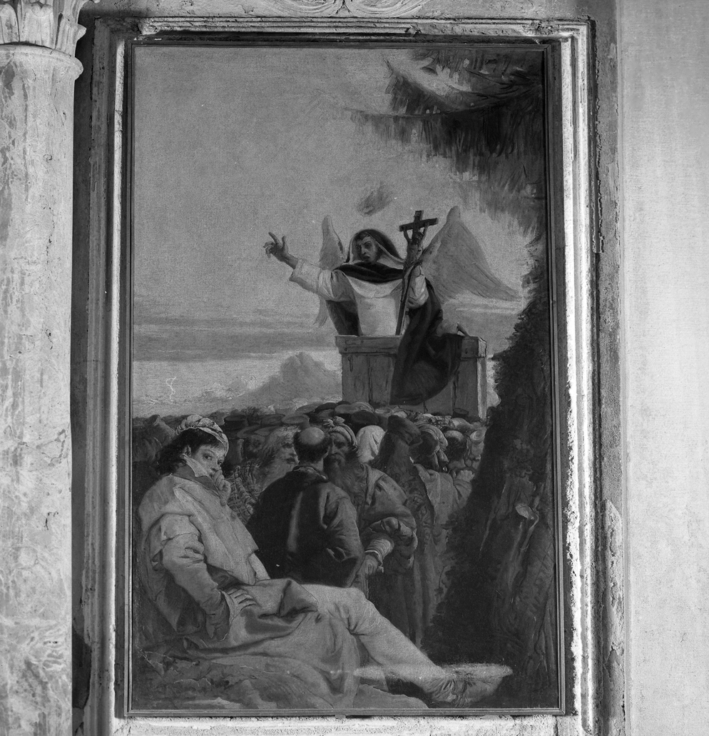 martirio di San Vincenzo Ferreri (dipinto) di Tiepolo Giandomenico (sec. XVIII)