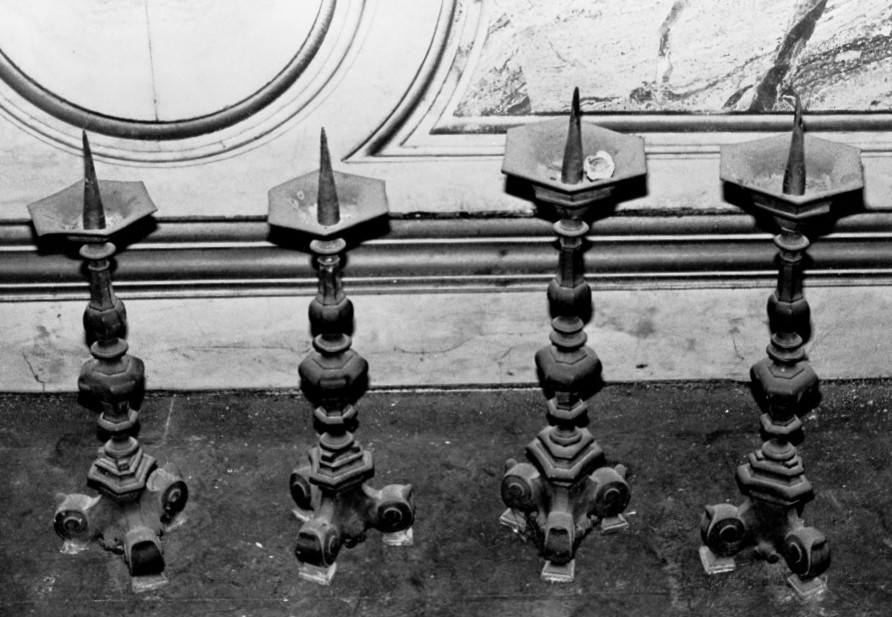 candelabro, serie - bottega veneta (sec. XVII)