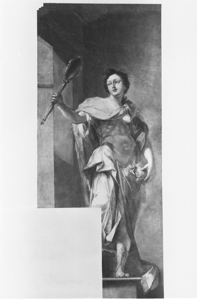 Prudenza (dipinto, complesso decorativo) di Mariotti Giovanni Battista (secondo quarto sec. XVIII)