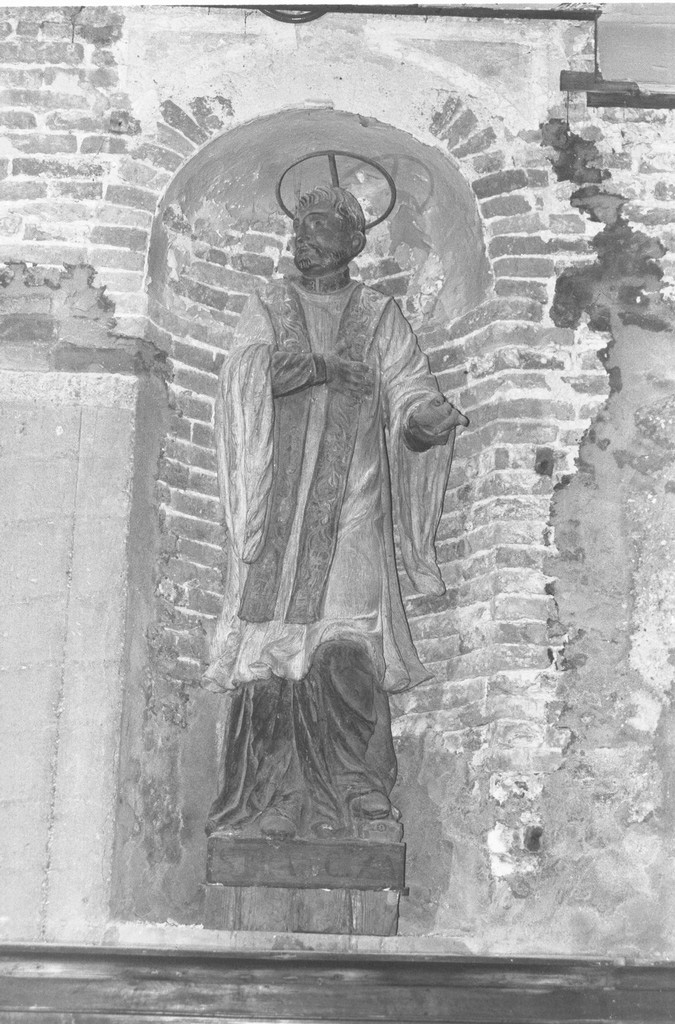 San Francesco Saverio (scultura, elemento d'insieme) - ambito veneto (seconda metà sec. XVIII)