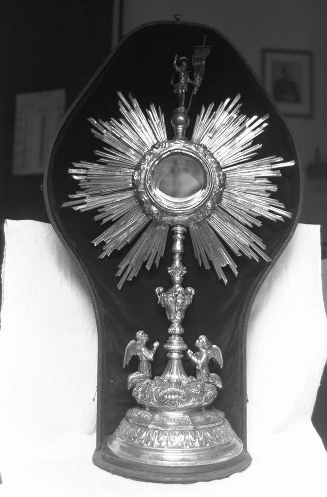 ostensorio - ambito veneto (terzo quarto sec. XVIII)