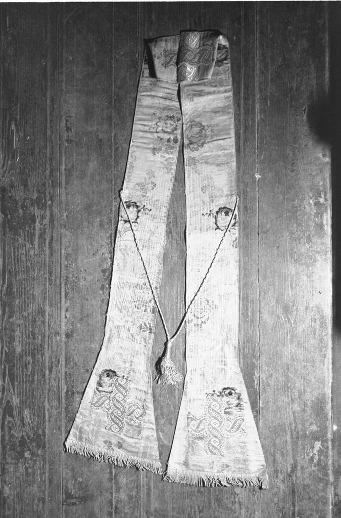 stola, elemento d'insieme - ambito veneto (ultimo quarto sec. XVIII)