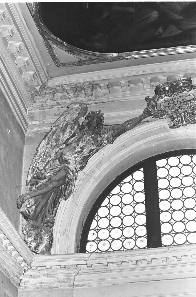angelo (scultura, elemento d'insieme) - ambito veneto (secondo quarto sec. XVIII)