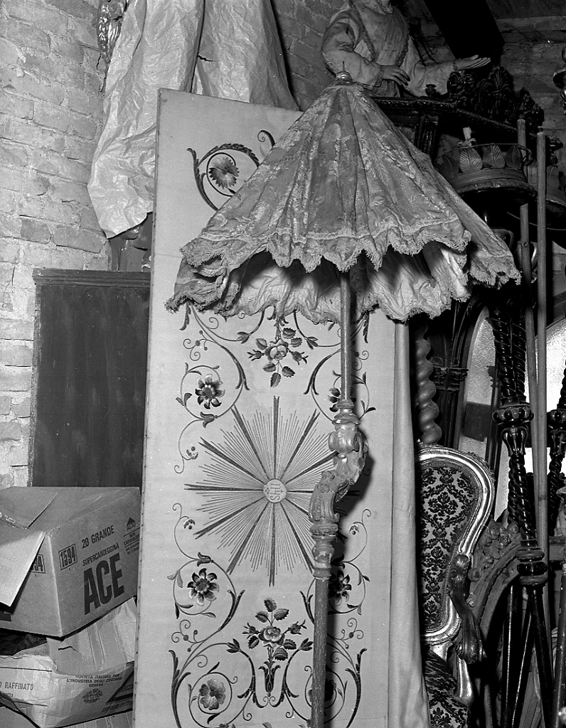 ombrellino processionale - bottega veneta (sec. XIX)