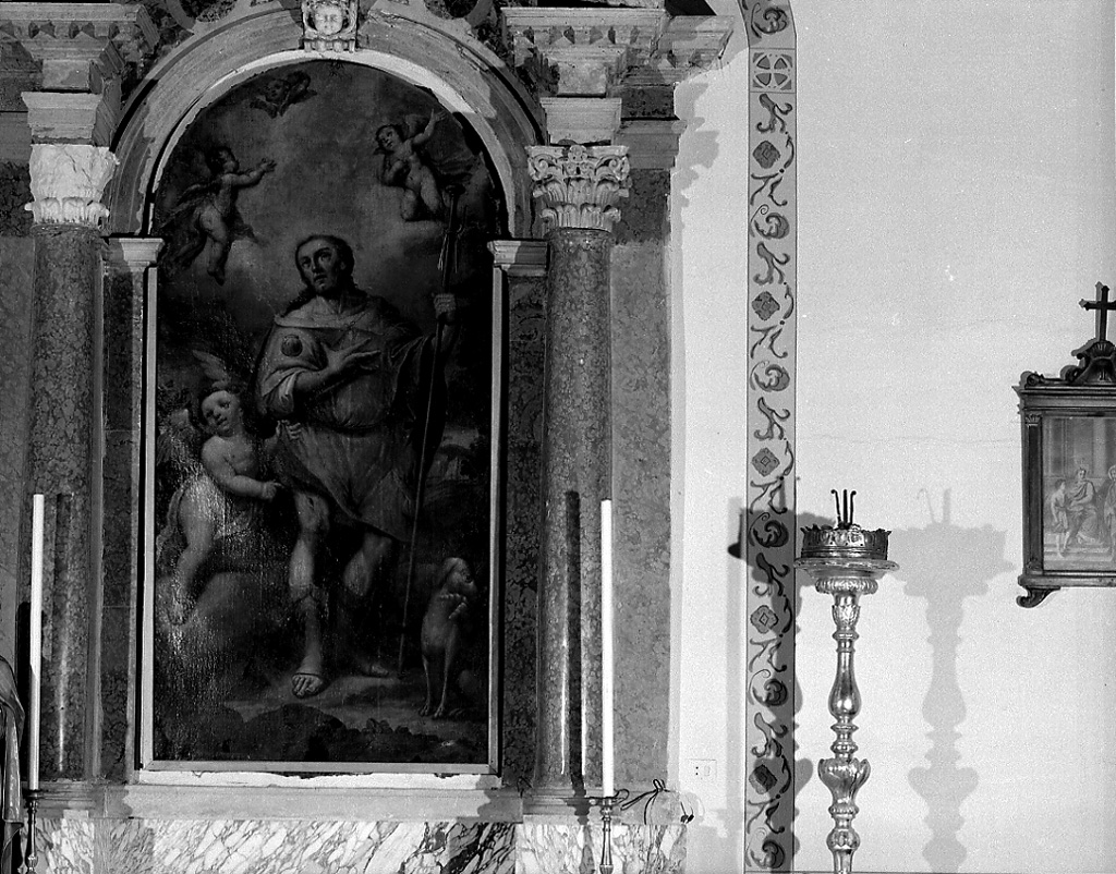 San Rocco (dipinto) - ambito veneziano (inizio sec. XVIII)