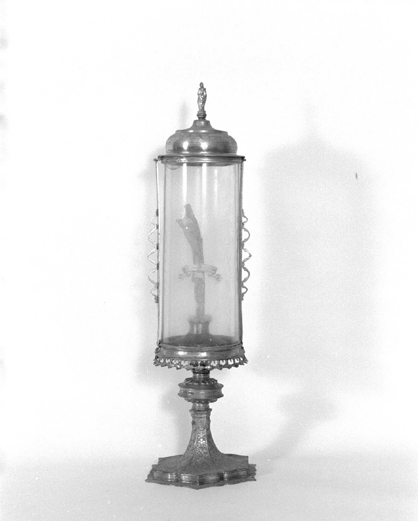 fiala di pellegrinaggio - bottega veneta (seconda metà sec. XV)