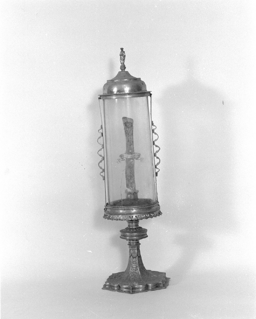 fiala di pellegrinaggio - bottega veneta (seconda metà sec. XV)