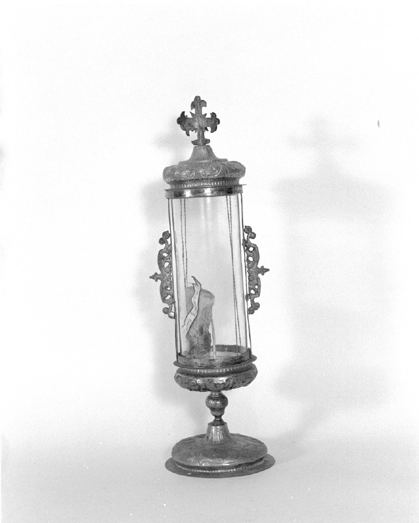 fiala di pellegrinaggio - bottega veneta (prima metà sec. XVII)