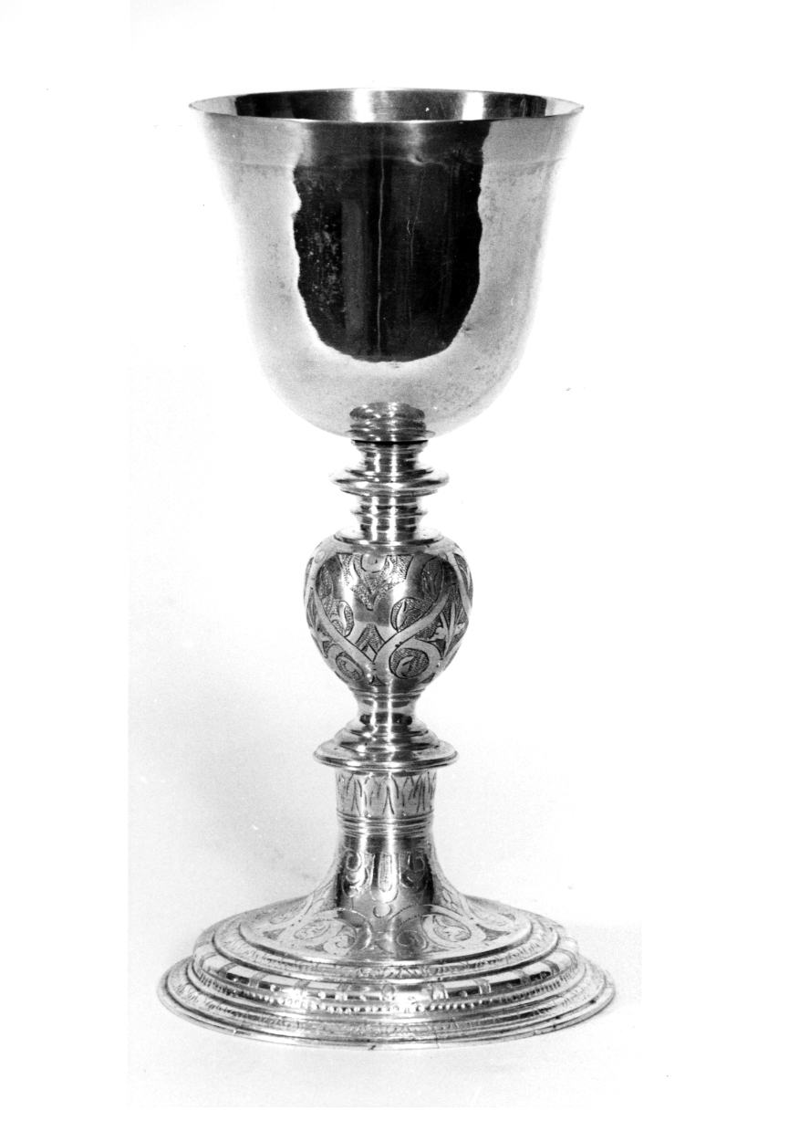 calice - bottega veneziana (seconda metà sec. XVI, secc. XVII/ XVIII)