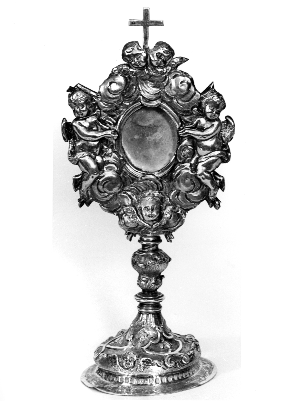 reliquiario - a ostensorio - bottega veneta (sec. XVIII)