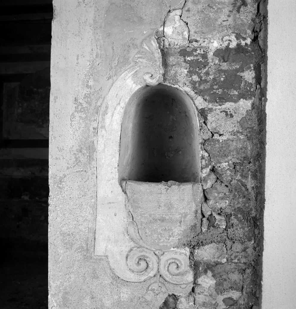 acquasantiera - ambito veneto (sec. XVIII)