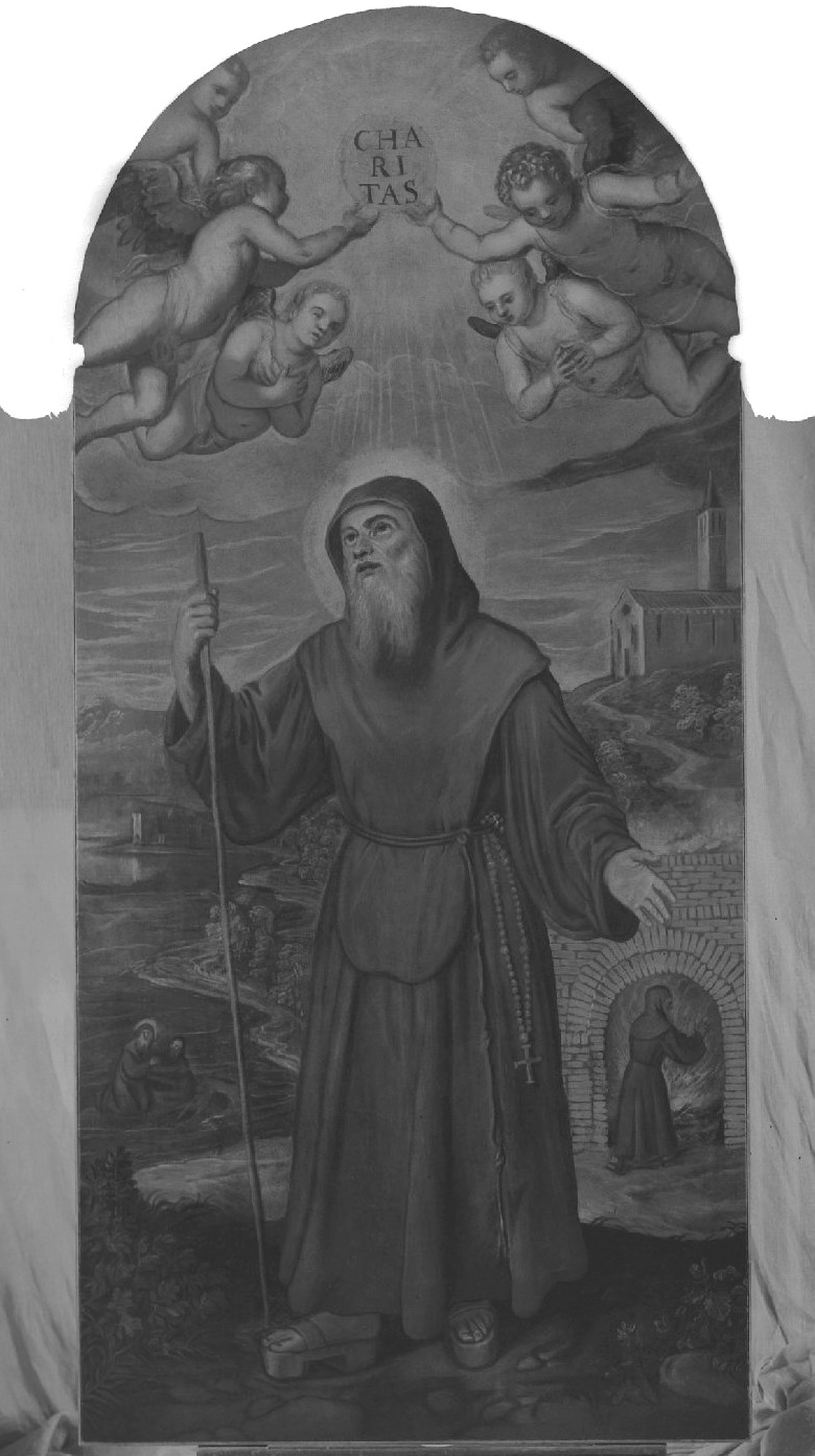 San Francesco di Paola (dipinto) - ambito veneto (sec. XVII)
