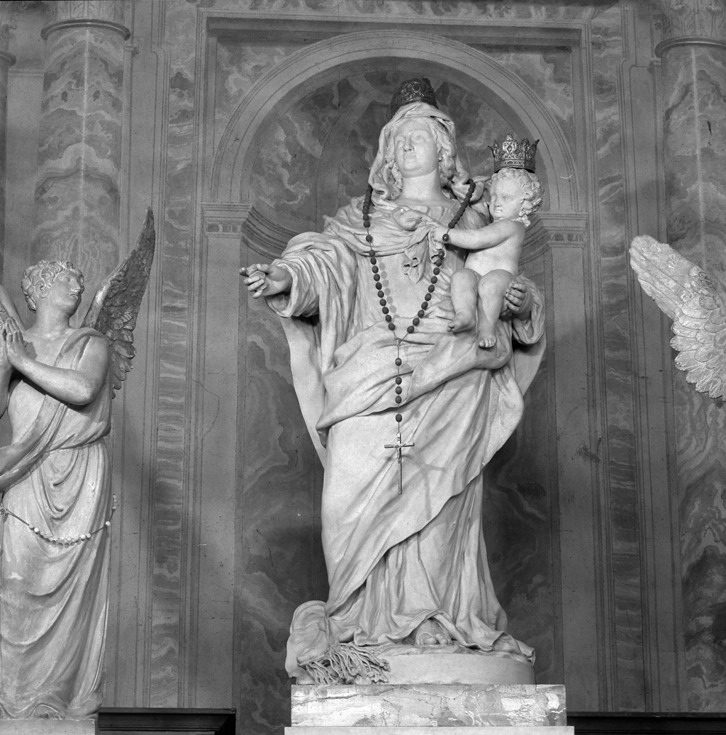 Madonna con Bambino (statua) - ambito veneziano (primo quarto sec. XIX)