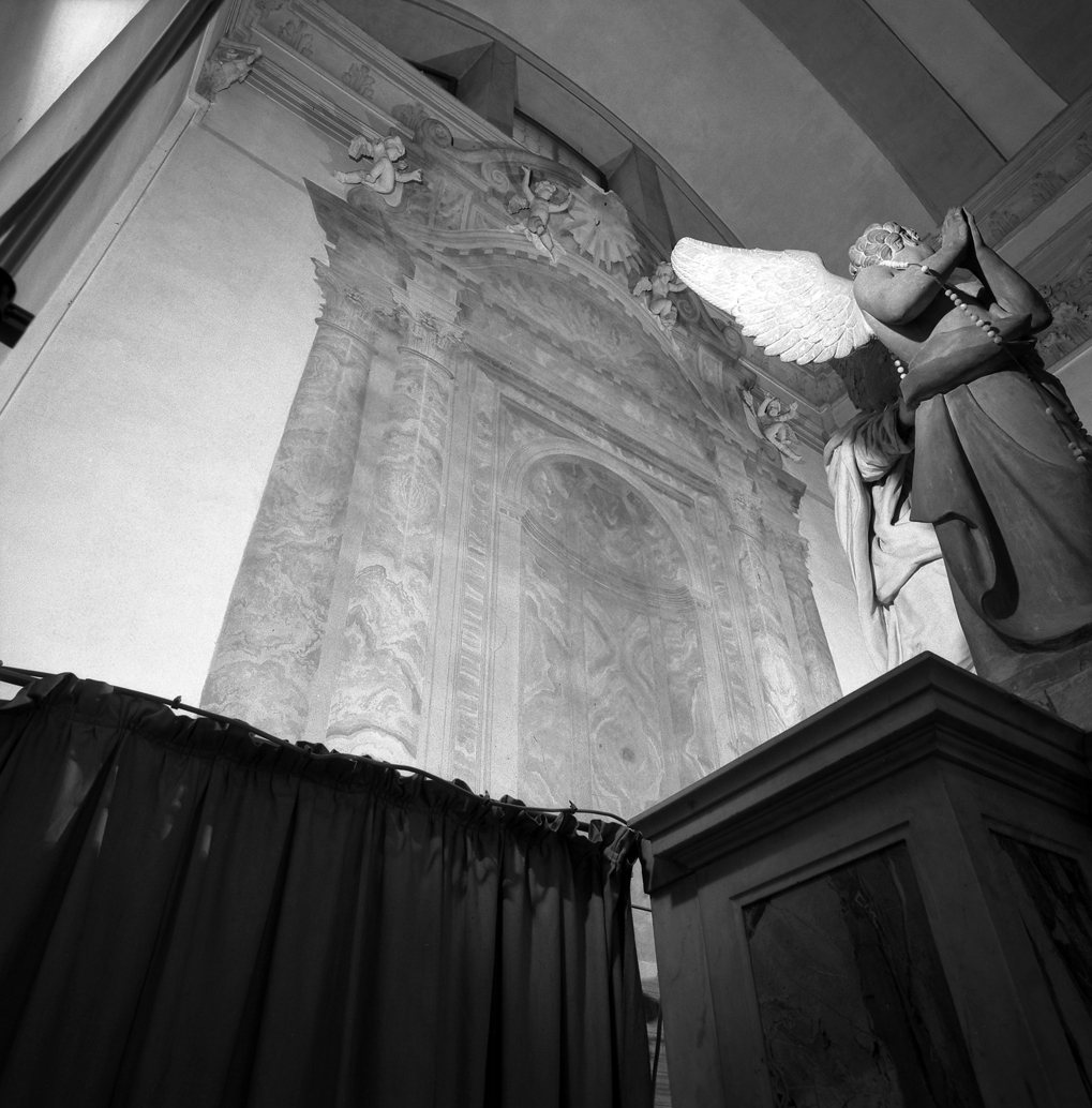 architettura illusionistica (dipinto) - ambito veneziano (primo quarto sec. XIX)