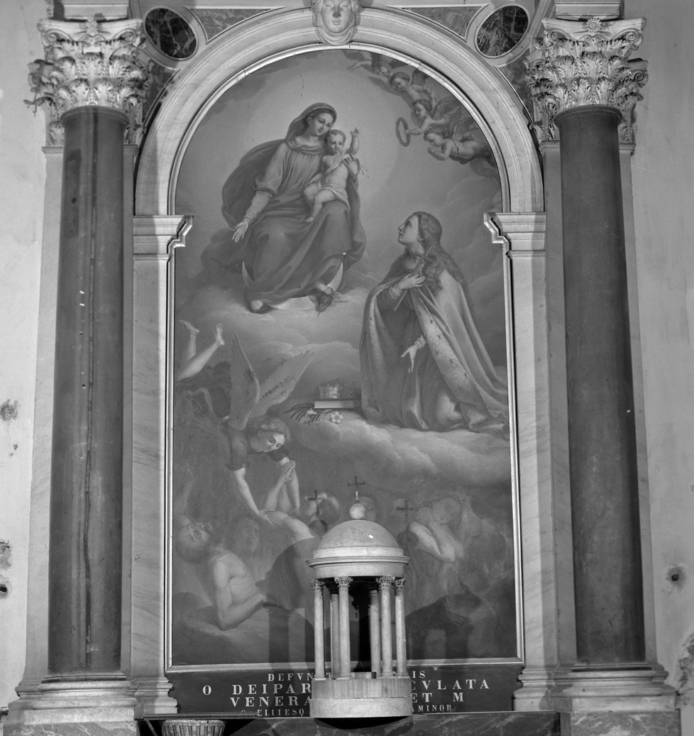 Santa Veneranda (pala d'altare) di Zatti Carlo (seconda metà sec. XIX)