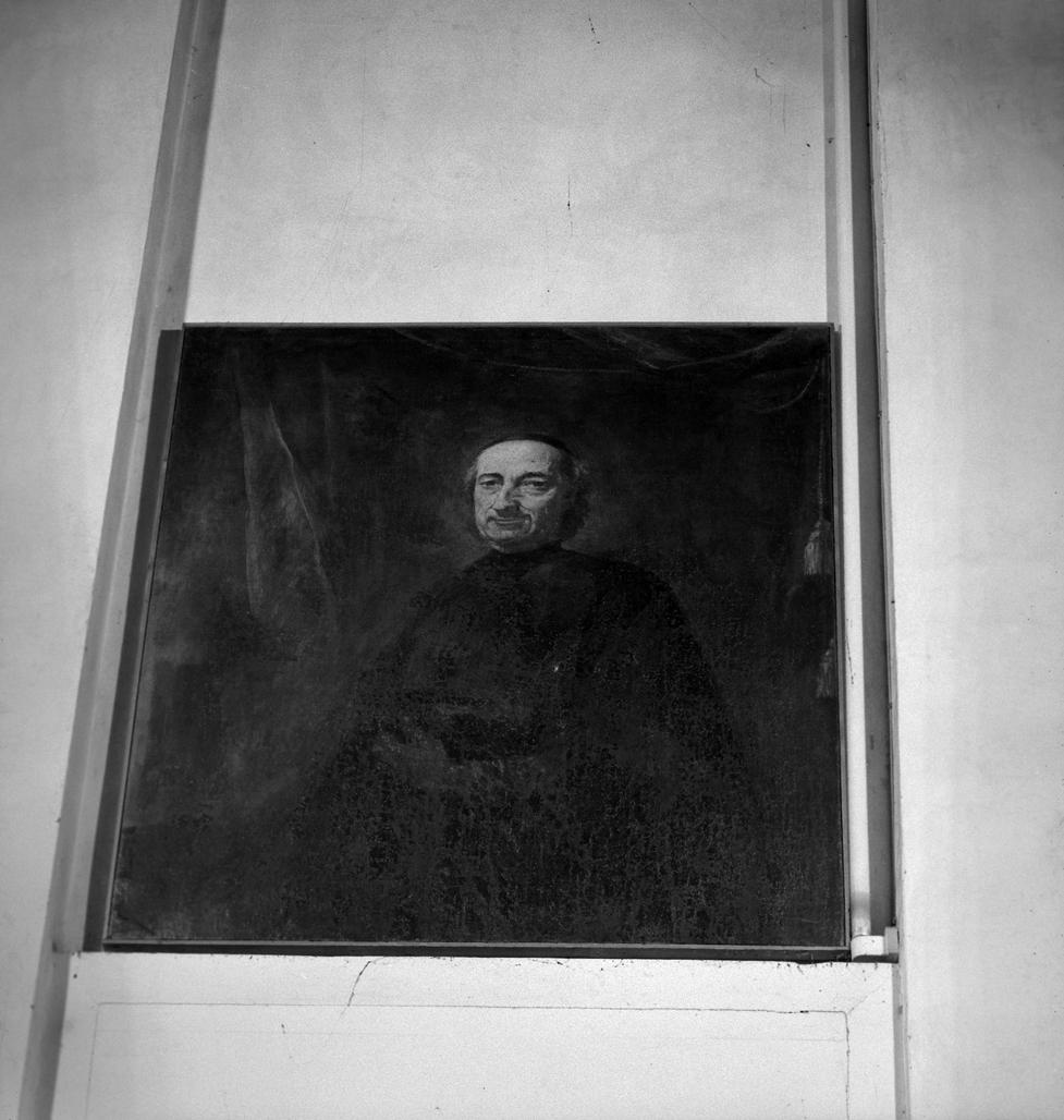 ritratto a mezza figura di prelato (dipinto) - ambito veneto (sec. XVIII)