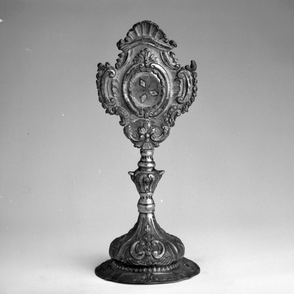 reliquiario - ambito veneziano (fine/inizio secc. XVIII/ XIX)