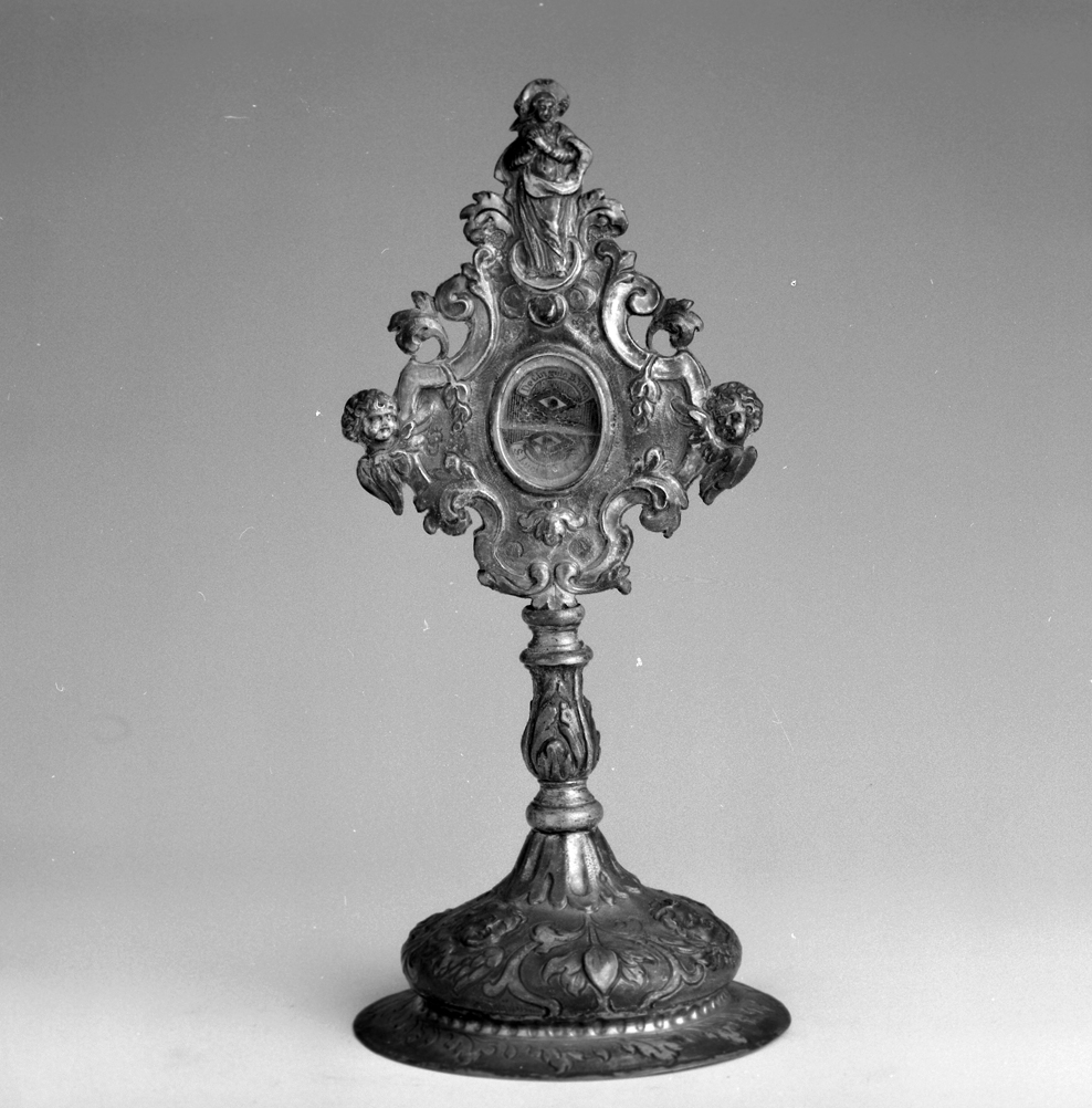 reliquiario - a tabella - ambito veneziano (sec. XVIII)