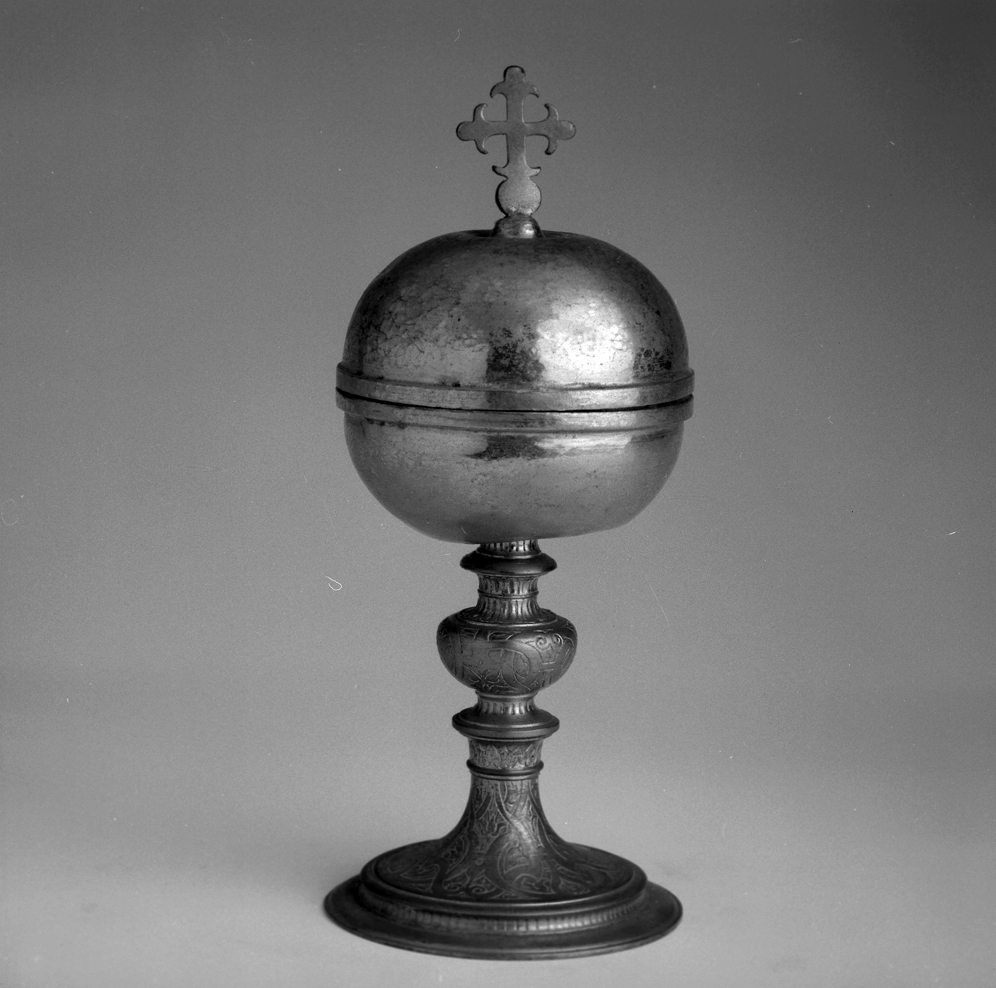 pisside - ambito veneziano (fine/inizio secc. XIX/ XX)