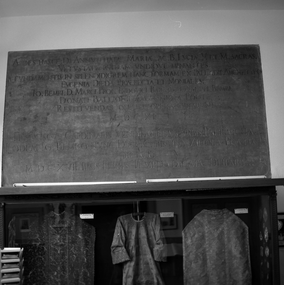 lapide - ambito veneziano (sec. XVII)