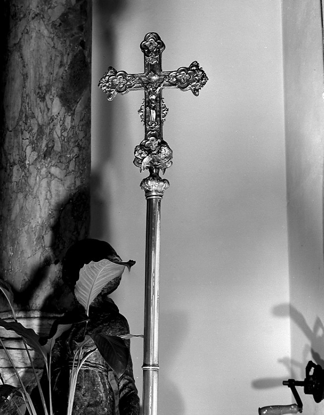 croce processionale - bottega veneta (sec. XVIII)