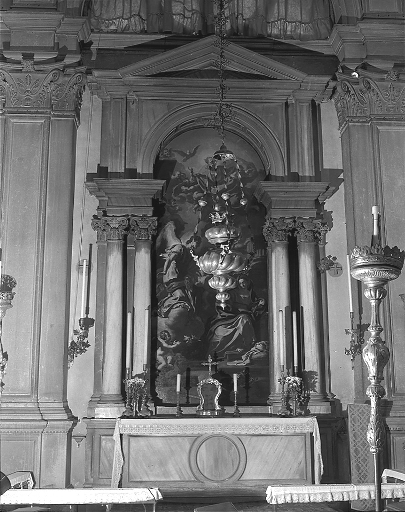 infermi che implorano la guarigione (altare, frammento) di Scalfarotto Giovanni, Temanza Antonio (sec. XVIII)