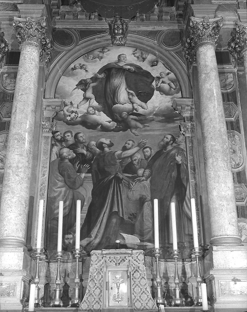 assunzione della Madonna (dipinto) - ambito veneto (prima metà sec. XVII)