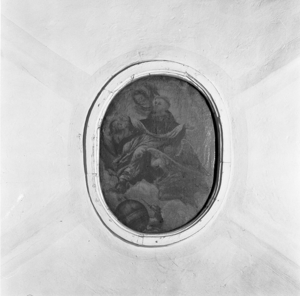 San Domenico in gloria (dipinto) - ambito veneto (sec. XVIII)