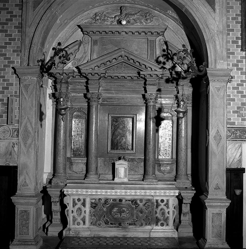 altare - ambito veneto (prima metà sec. XVII)