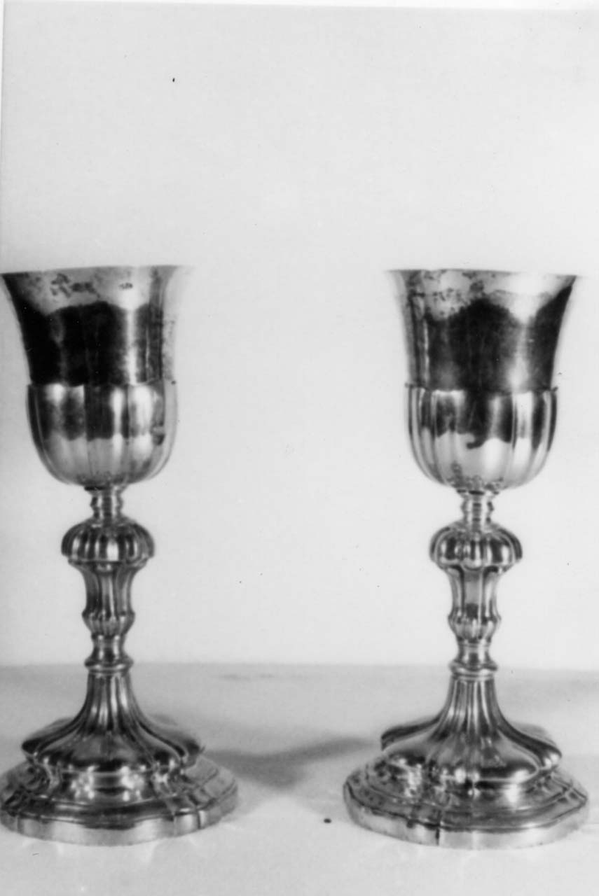 calice, coppia - bottega veneta (sec. XVIII)
